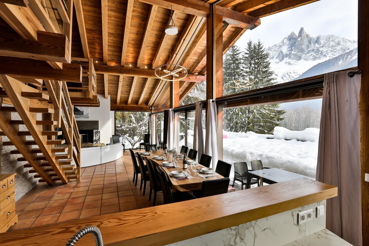 Chalet Isabelle Mountain Lodge 5 Star 5 Bedroom En Suite Sauna Jacuzzi Chamonix Exteriör bild